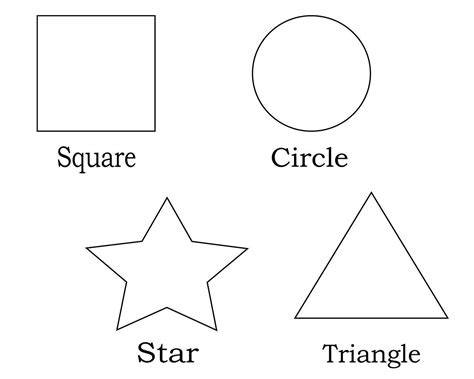 Printable Shapes Pdf