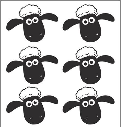 Printable Sheep Face