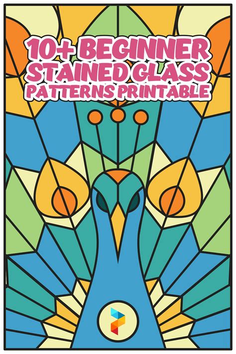 Printable Simple Printable Stained Glass Patterns