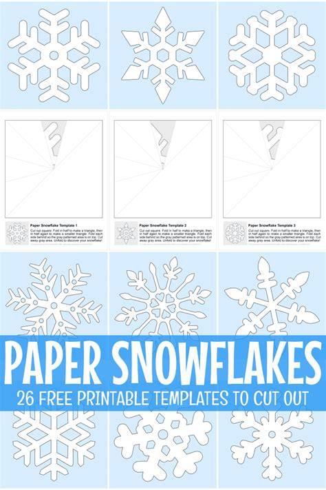 Printable Snowflake Patterns