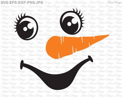 Printable Snowman Eyes