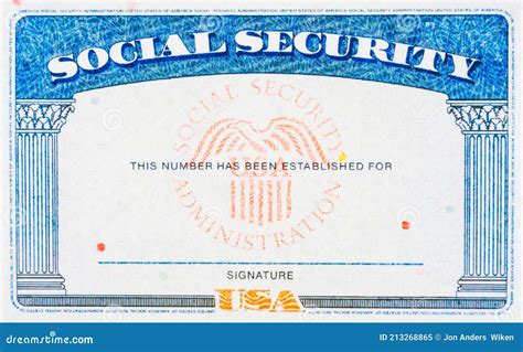 Printable Social Security Card