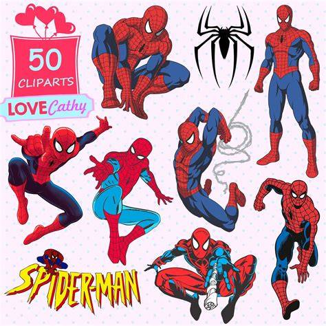Printable Spiderman Clipart