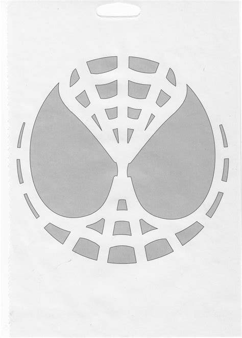Printable Spiderman Pumpkin Stencil