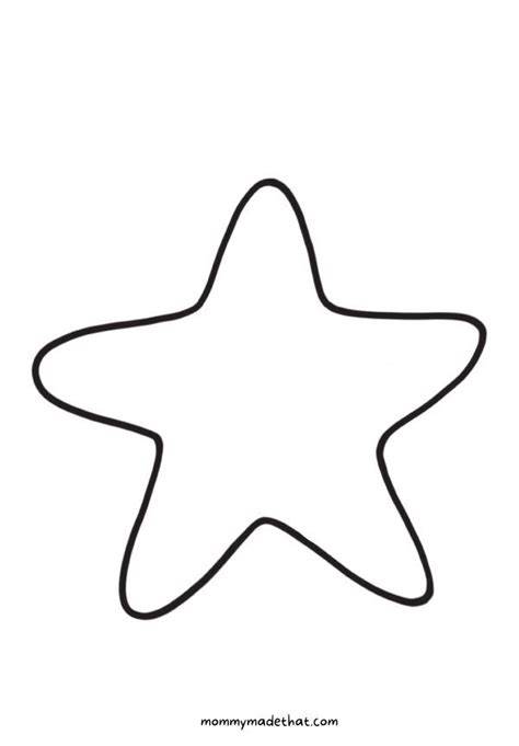 Printable Starfish Outline
