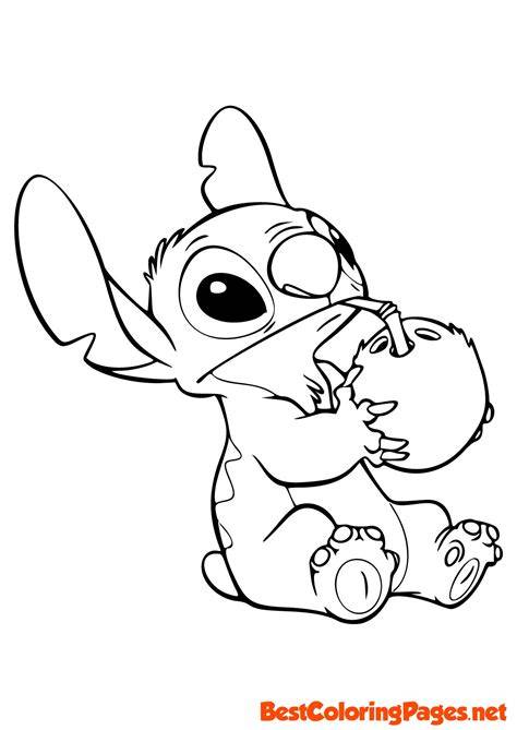 Printable Stitch Coloring Pages