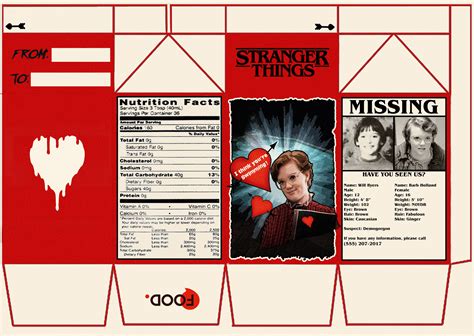Printable Stranger Things