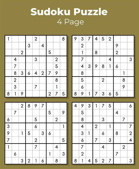 Printable Sudoku Sheets