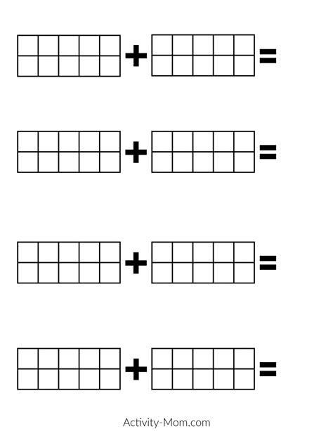 Printable Ten Frame