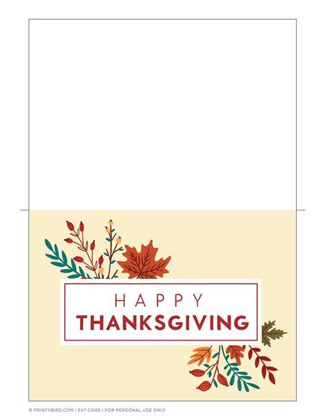 Printable Thanksgiving Cards Free