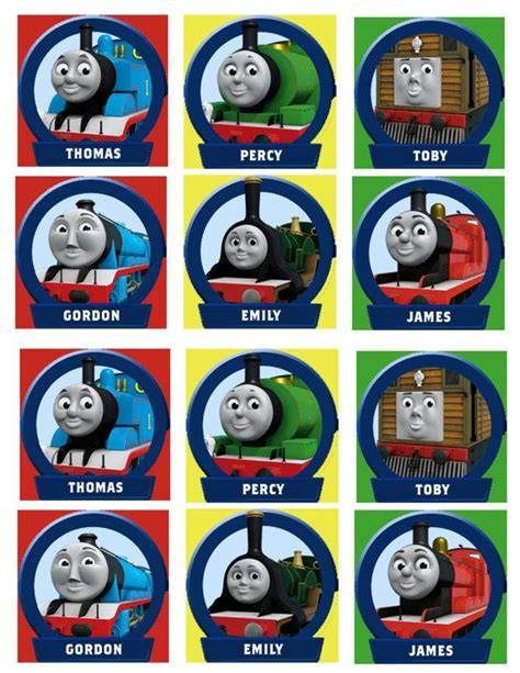 Printable Thomas And Friends Characters