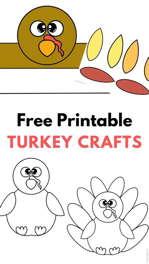 Printable Turkey Craft
