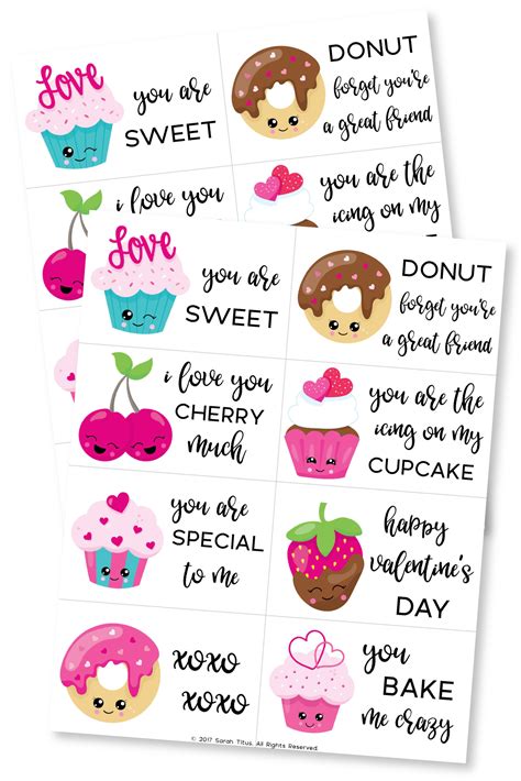 Printable Valentines