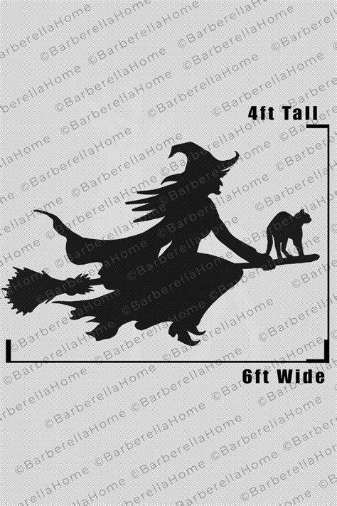 Printable Witch Stencil