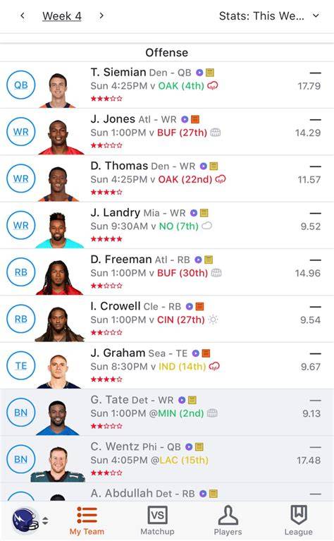 Printable Yahoo Fantasy Football Rankings