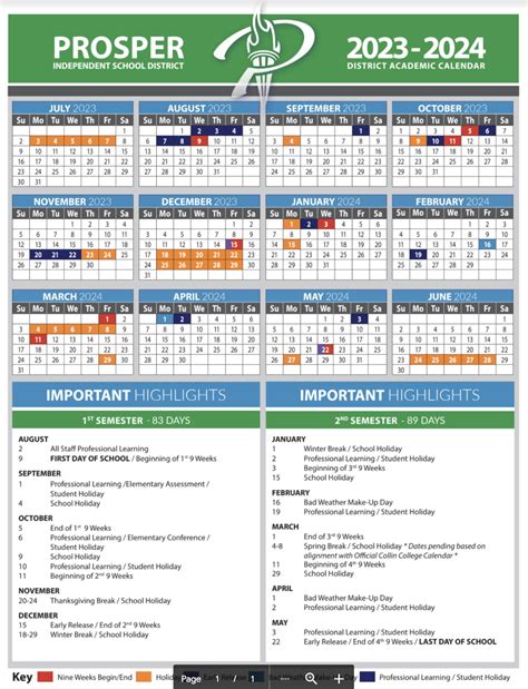 Prosper Isd 2024 25 Calendar