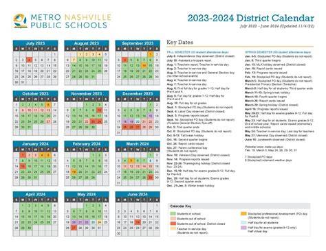 Public School Calendar 2025