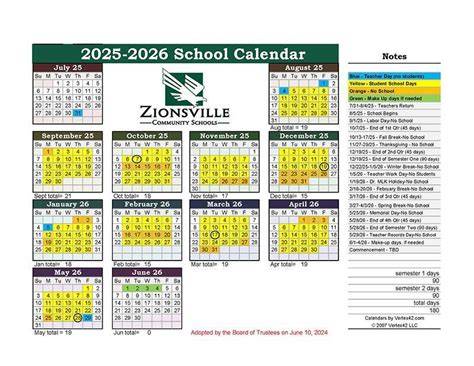 Purdue School Calendar 25 26