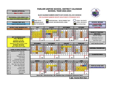 Pusd School Calendar 24 25