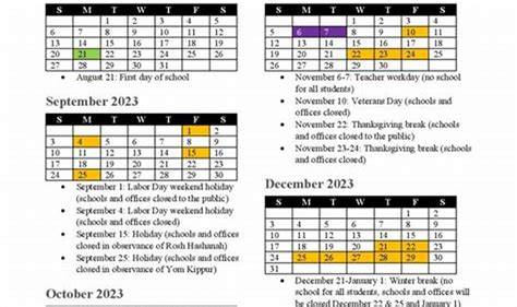 Pwc Schools Calendar