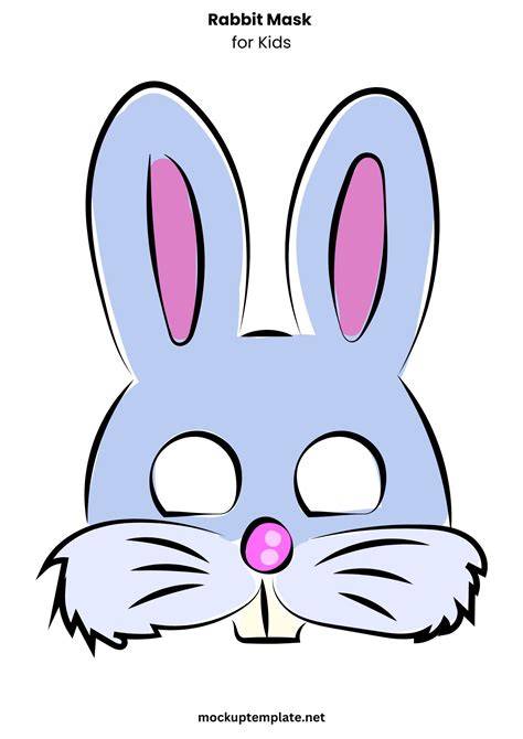 Rabbit Printable Mask
