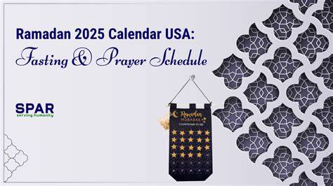 Ramadan 2025 Calendar Usa