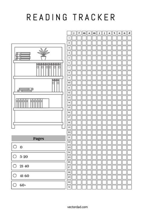 Reading Tracker Printable