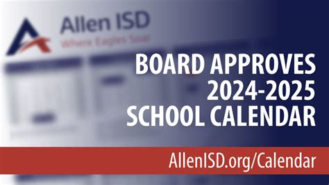 allen isd calendar