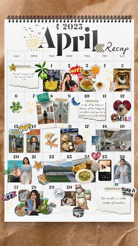 april calendar ideas