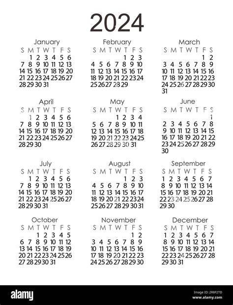 calendar with numbered weeks