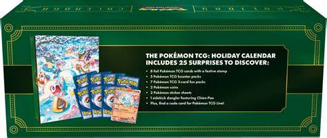 pokemon holiday calendar 2024