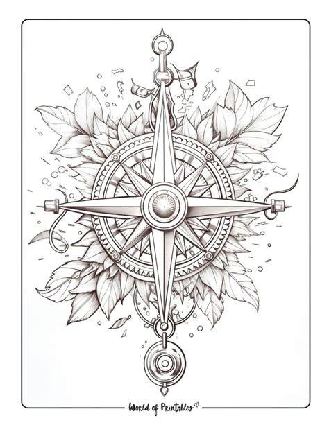Realistic Tattoo Coloring Pages For Adults