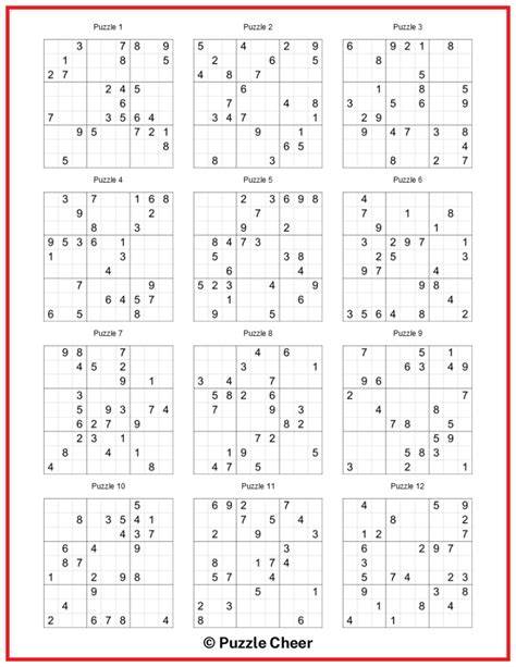 Really Hard Sudoku Printable