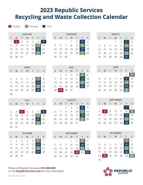 Recycle Calendar 2024