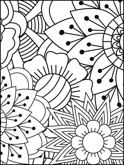 Relaxation Coloring Pages For Adults