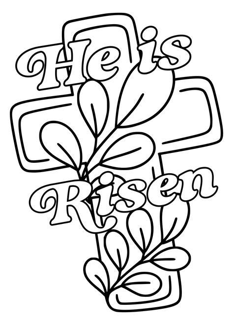 Religious Easter Coloring Pages