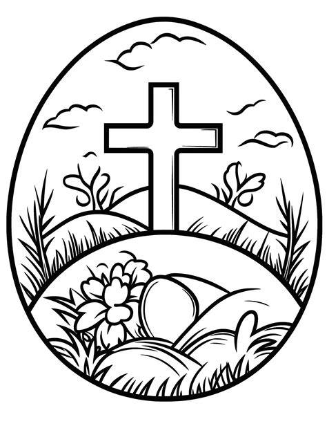 Religious Easter Pictures To Color