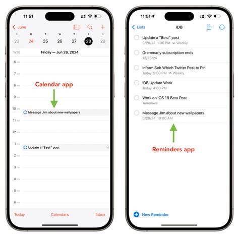 Reminders And Calendar