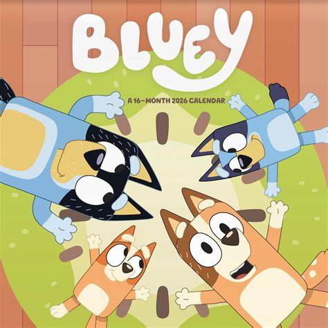 bluey calendar 2025