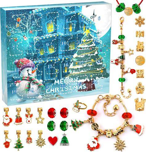 stitch advent calendar bracelet