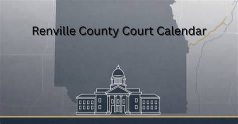 Renville County Court Calendar