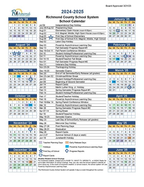 Rochester Community Schools Calendar 24 25
