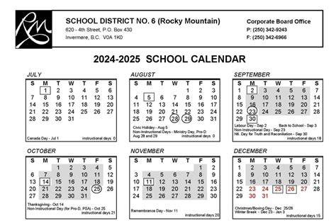 Rocky Point Schools Calendar