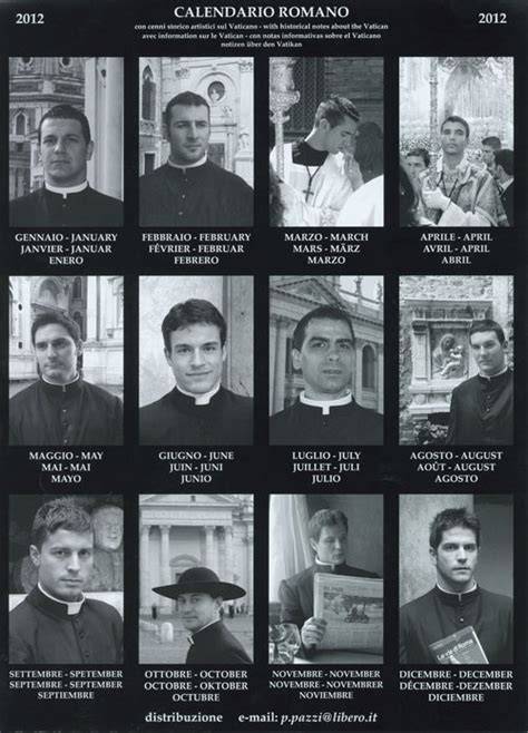 Rome Priest Calendar