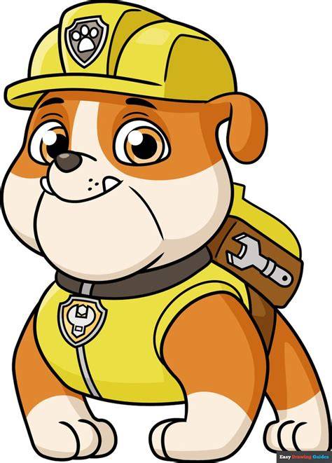 Rubble Printable Paw Patrol Characters