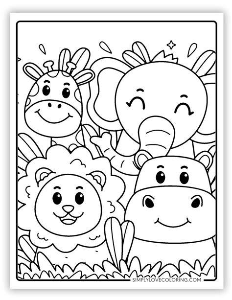 Safari Coloring