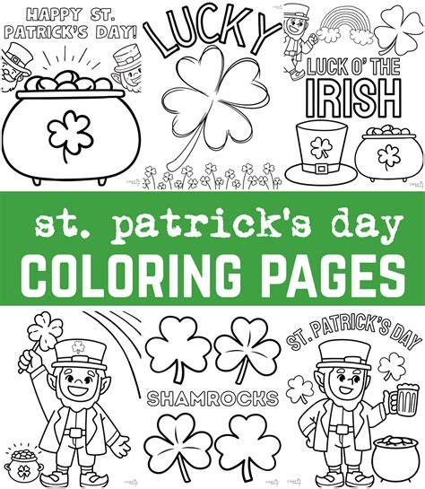 Saint Patrick S Day Free Printables