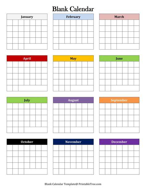 pages calendar template