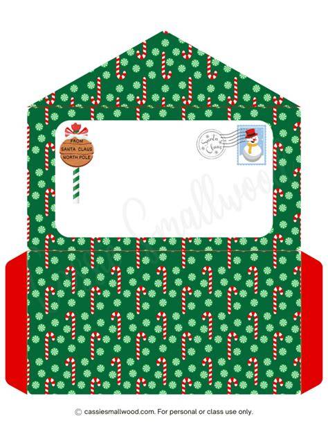 Santa Claus Printable Envelopes Free