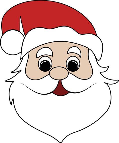 Santa Face Printable